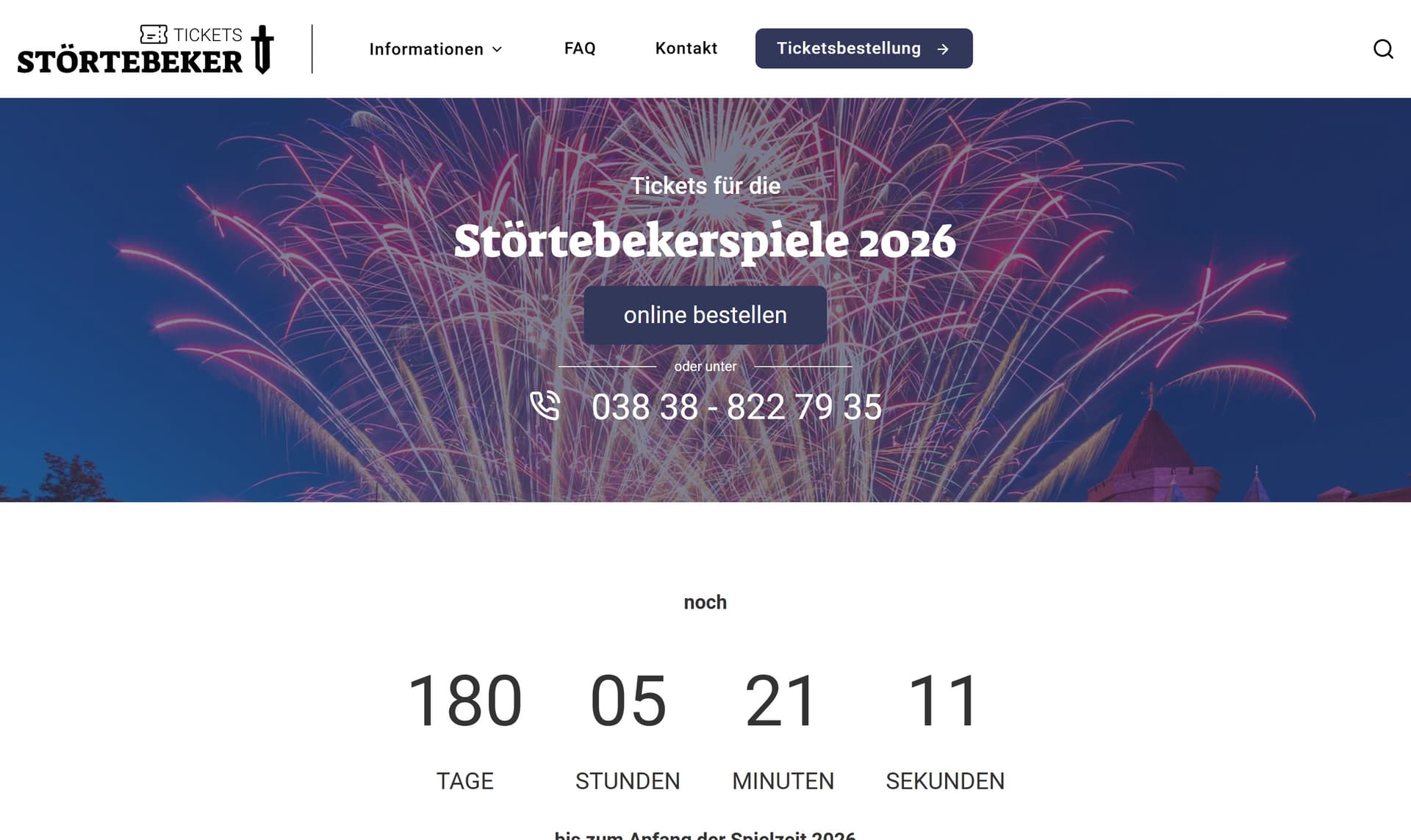 Tickets Störtebeker Preview