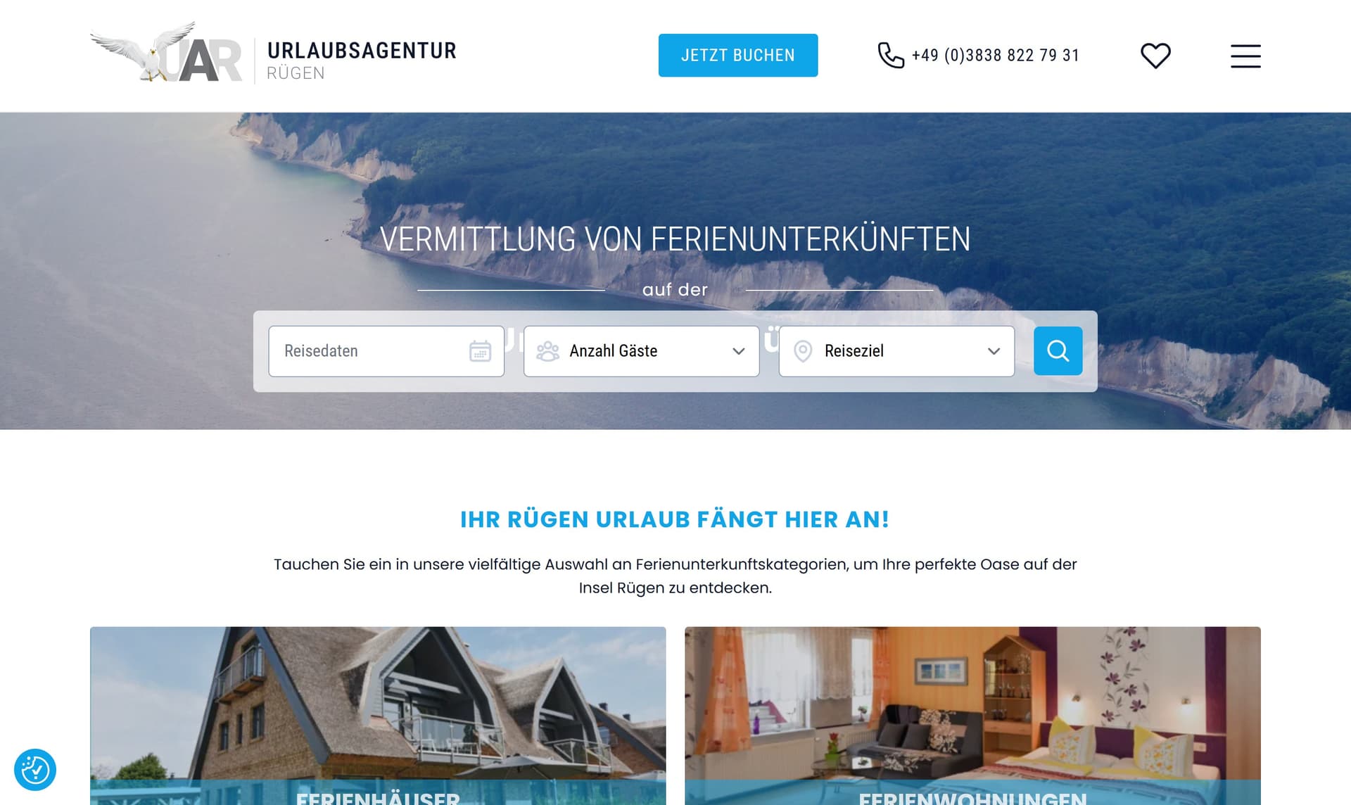 urlaubsinselruegen.de Preview