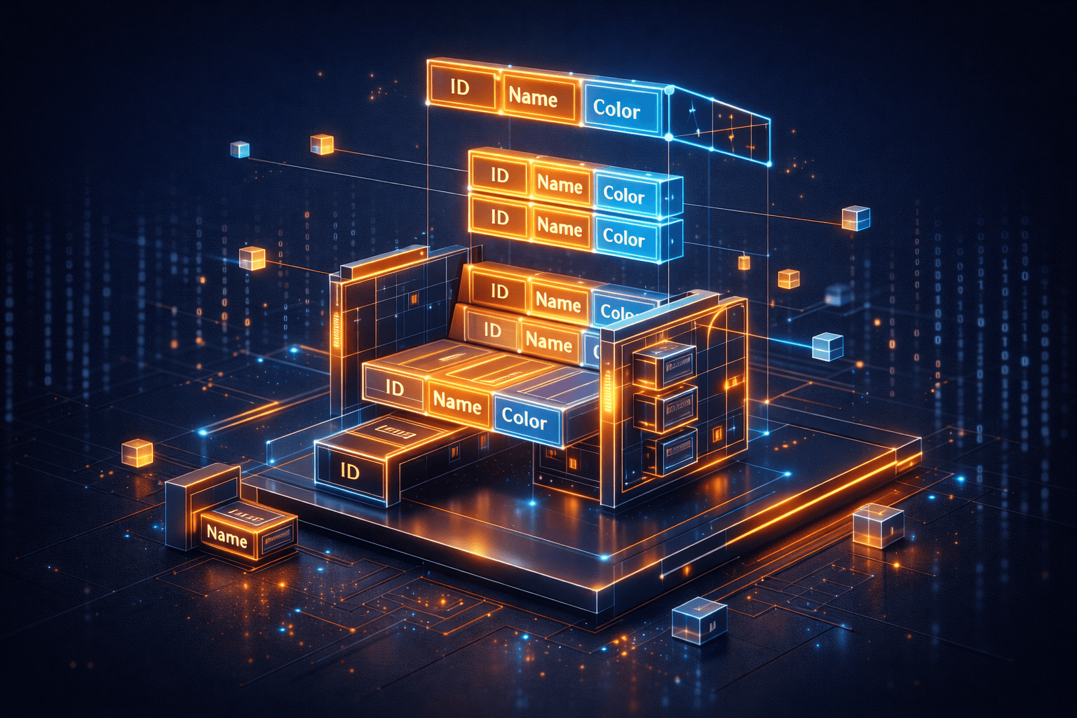 Ein Strandkorb zerlegt in seine Dateneigenschaften