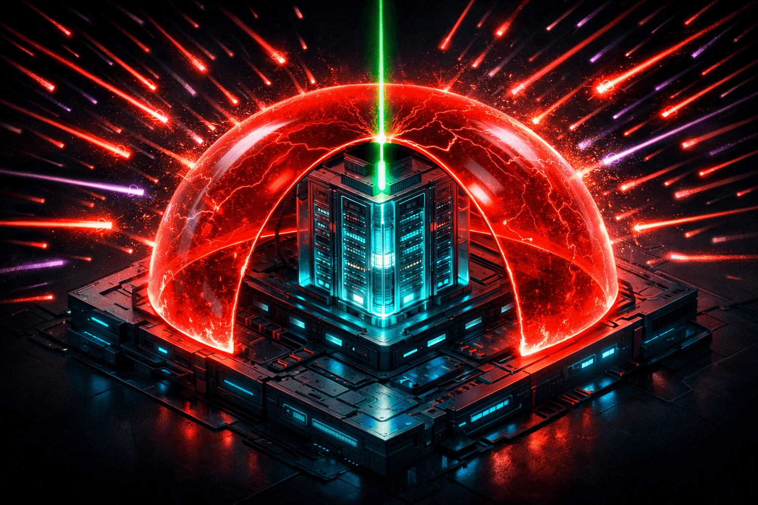 Ein Laravel-Schutzschild wehrt Bot-Attacken ab und lässt nur legitimen Traffic durch.