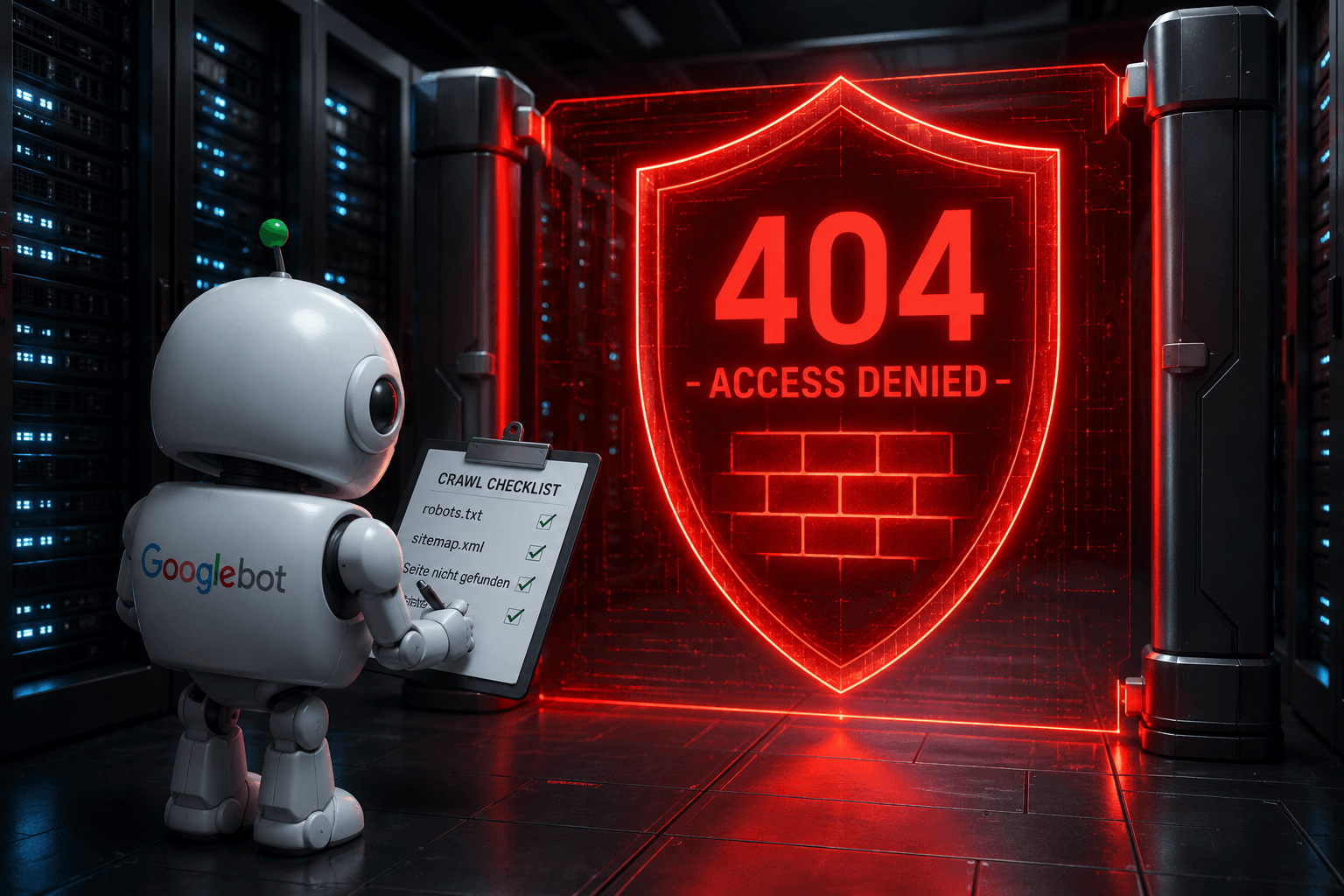 Die Next.js notFound Funktion blockiert fehlerhafte URLs und sendet einen korrekten 404 Statuscode.