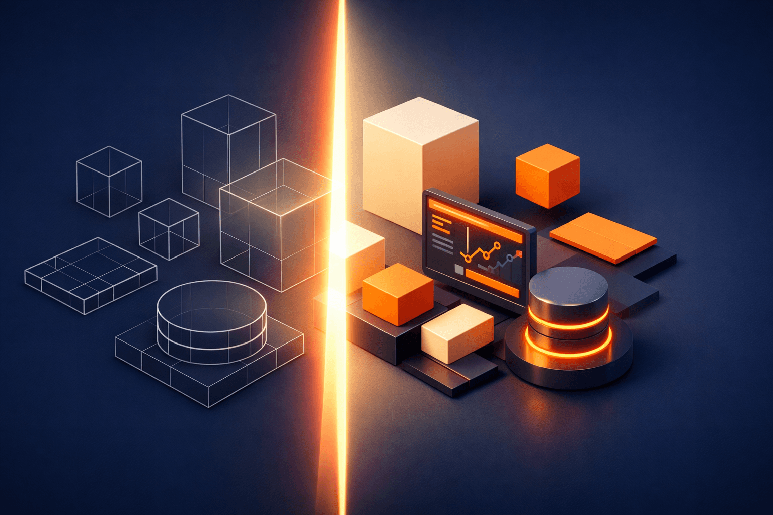 Code verwandelt sich in ein Bild