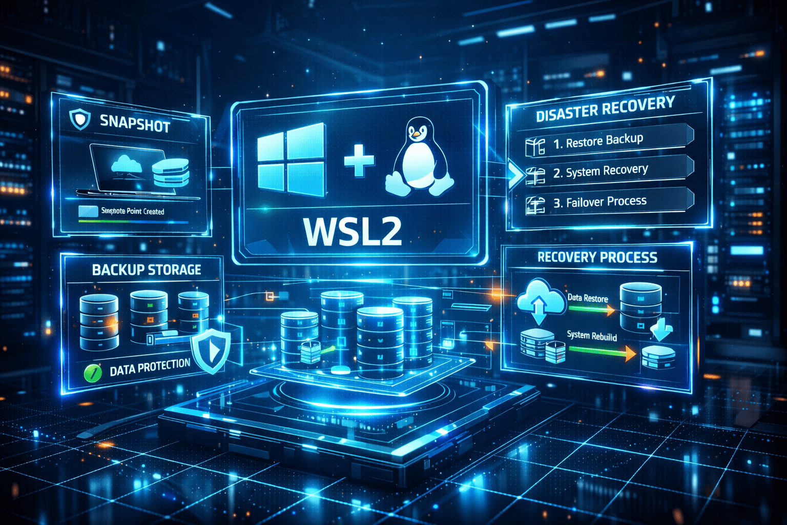 Der digitale Rettungsanker – Professionelle WSL 2 Backup Strategien & Disaster Recovery