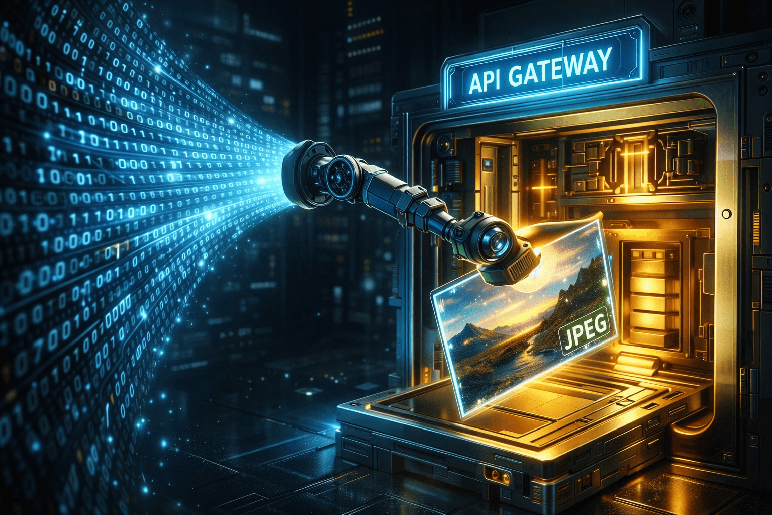 Datei-Uploads im Laravel Controller verarbeiten Ein API-Controller verarbeitet einen multipart/form-data Stream und speichert ein Bild.