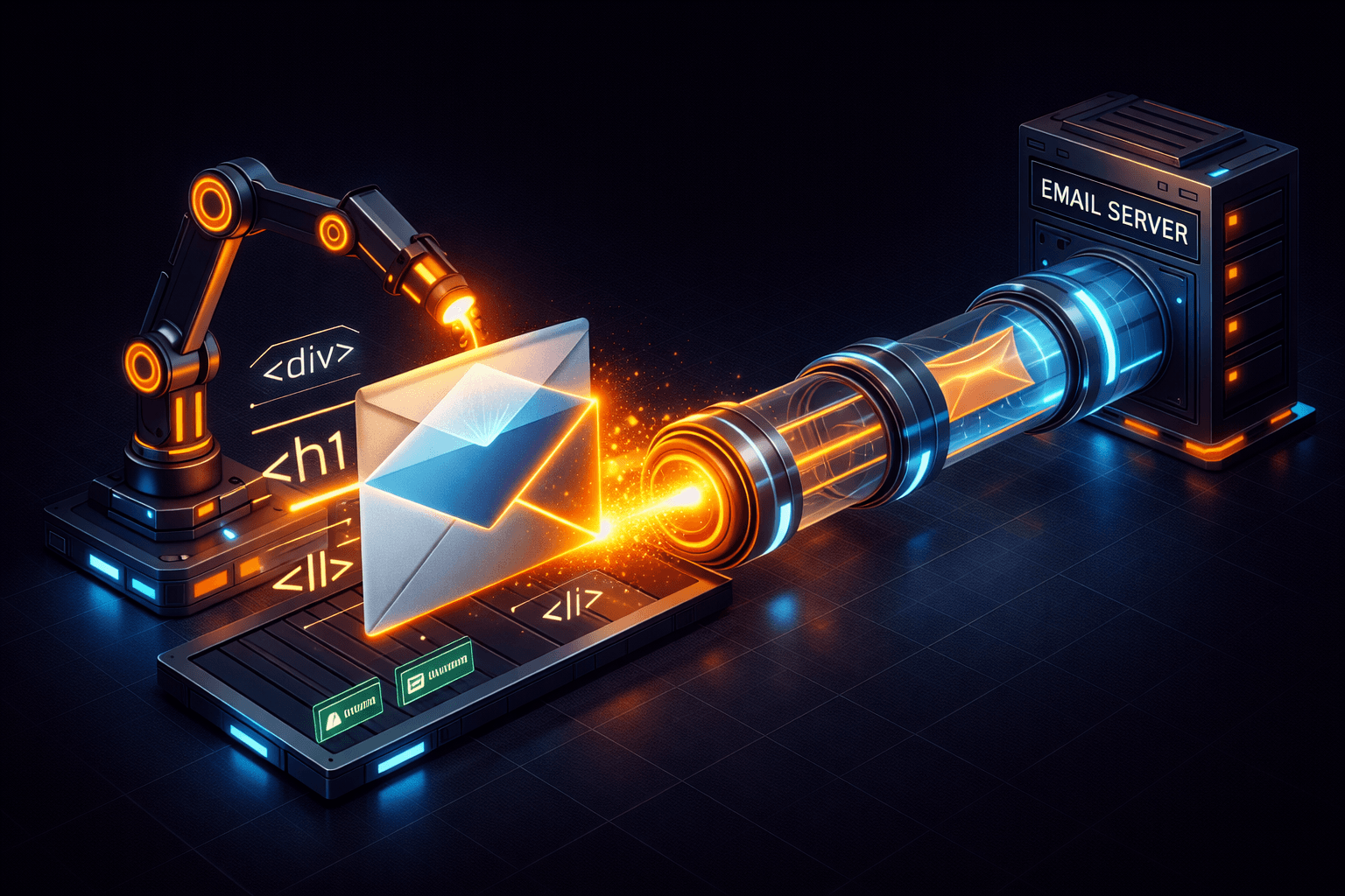 E-Mail Versand mit Symfony Mailer und Twig Architektur des Symfony Mailers mit Twig TemplatedEmail Integration