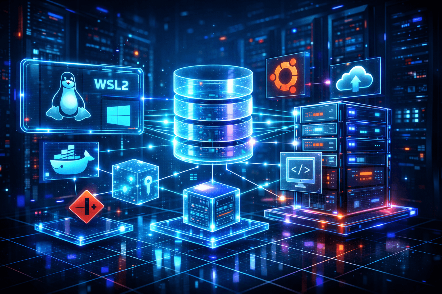 Webserver & Datenbanken unter WSL2 (Apache, Nginx, MySQL, PostgreSQL)